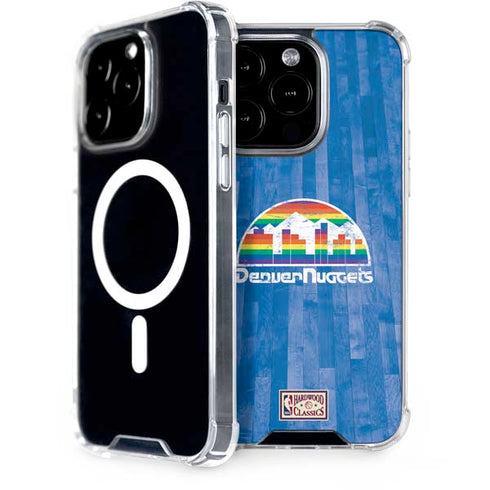 NBA Denver Nuggets Hardwood Classics iPhone 15 Pro MagSafe Case